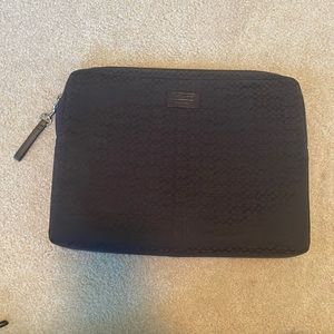 Coach laptop case